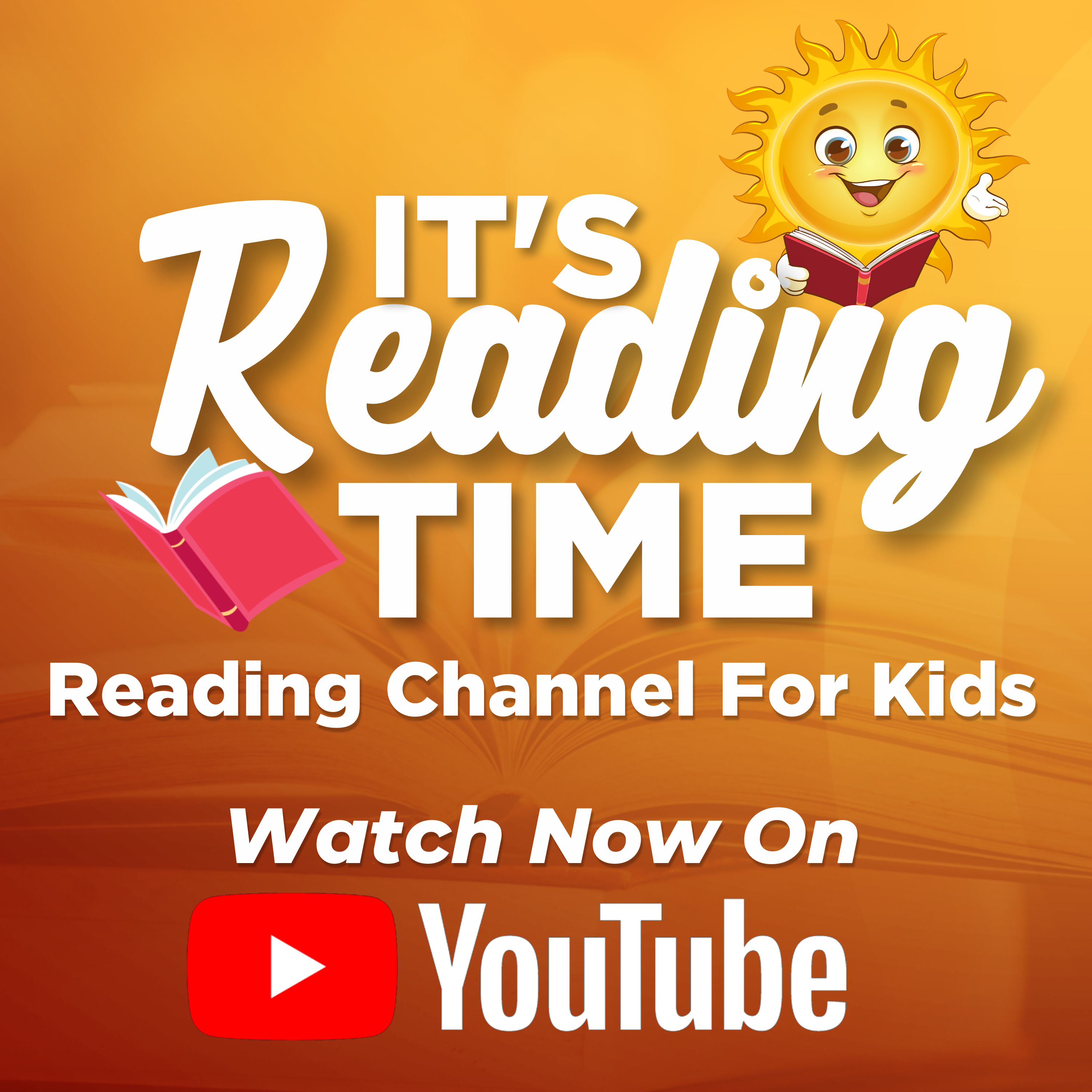 It's Reading Time. YouTube Channel For Kids.